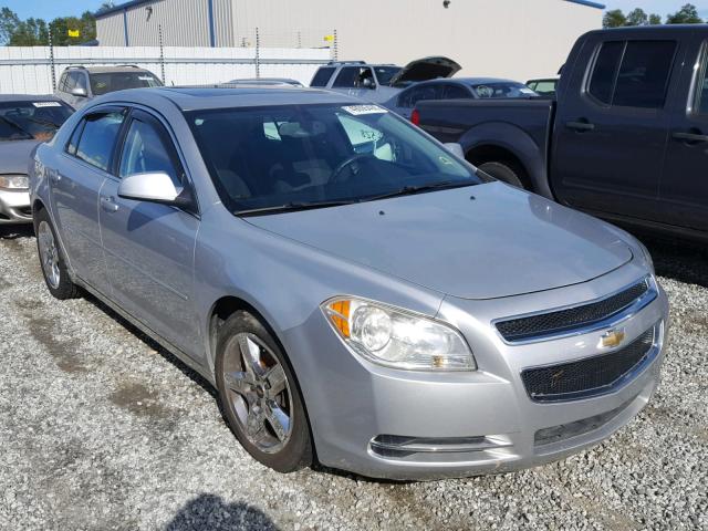 1G1ZC5EB6AF160736 - 2010 CHEVROLET MALIBU 1LT SILVER photo 1