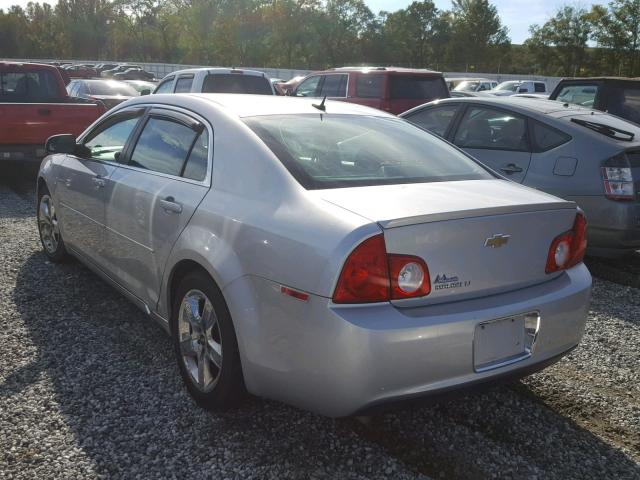 1G1ZC5EB6AF160736 - 2010 CHEVROLET MALIBU 1LT SILVER photo 3