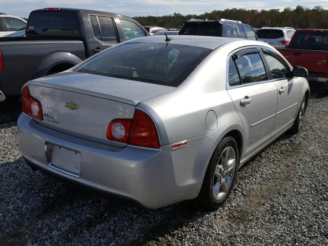 1G1ZC5EB6AF160736 - 2010 CHEVROLET MALIBU 1LT SILVER photo 4