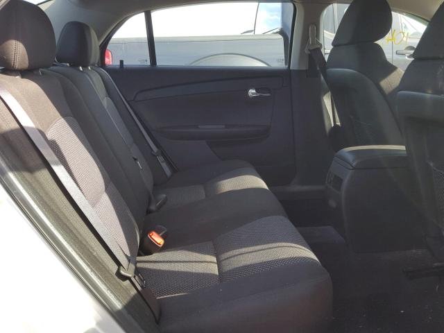 1G1ZC5EB6AF160736 - 2010 CHEVROLET MALIBU 1LT SILVER photo 6