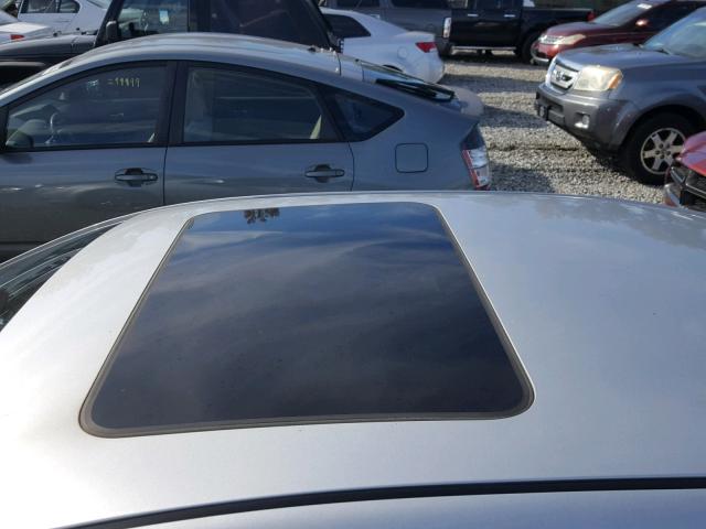 1G1ZC5EB6AF160736 - 2010 CHEVROLET MALIBU 1LT SILVER photo 9