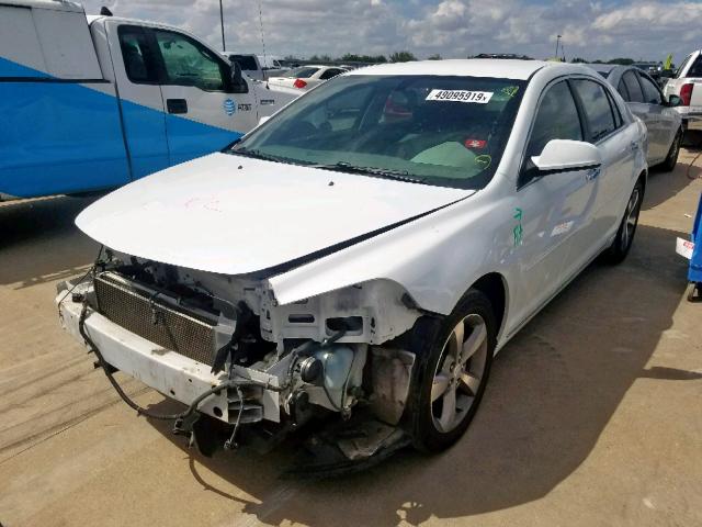 1G1ZC5E06CF158194 - 2012 CHEVROLET MALIBU 1LT 白色 照片 2
