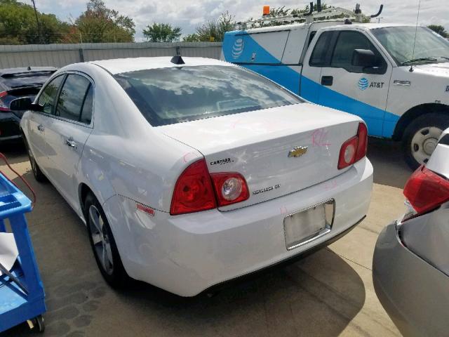 1G1ZC5E06CF158194 - 2012 CHEVROLET MALIBU 1LT 白色 照片 3