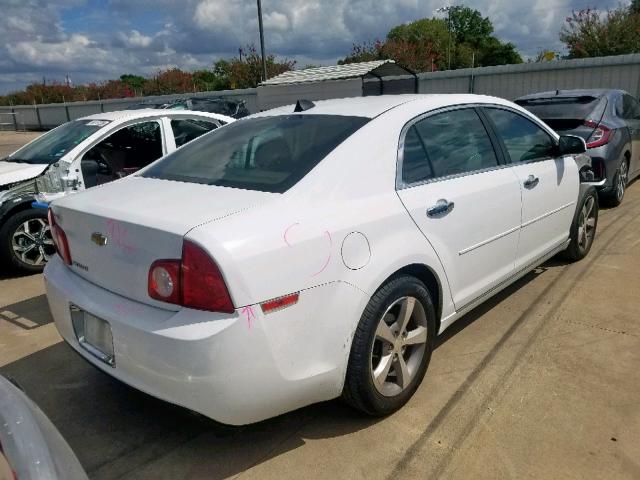 1G1ZC5E06CF158194 - 2012 CHEVROLET MALIBU 1LT 白色 照片 4