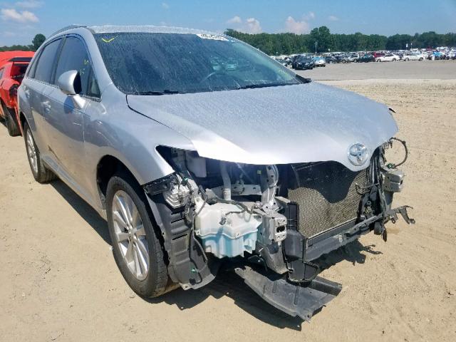 4T3ZA3BBXCU056404 - 2012 TOYOTA VENZA LE SILVER photo 1