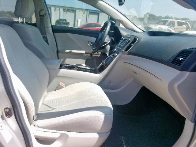 4T3ZA3BBXCU056404 - 2012 TOYOTA VENZA LE SILVER photo 5