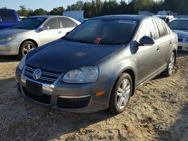 3VWEF71K77M128365 - 2007 VOLKSWAGEN JETTA WOLF GRAY photo 2