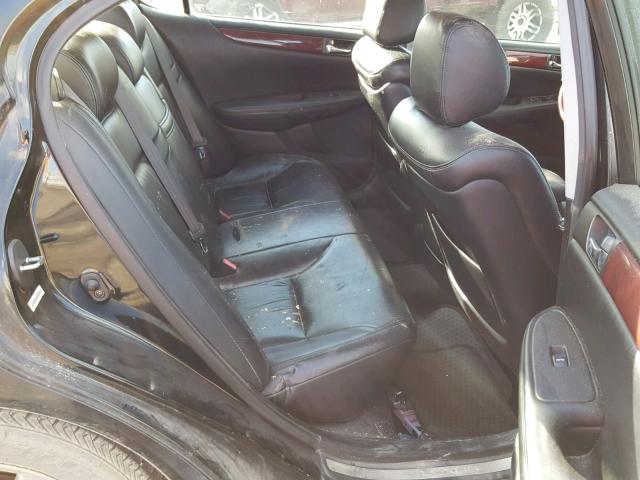 JTHBF30G120078942 - 2002 LEXUS ES 300 BLACK photo 6