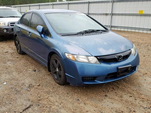 2HGFA1F65AH527331 - 2010 HONDA CIVIC LX-S Azul foto 1