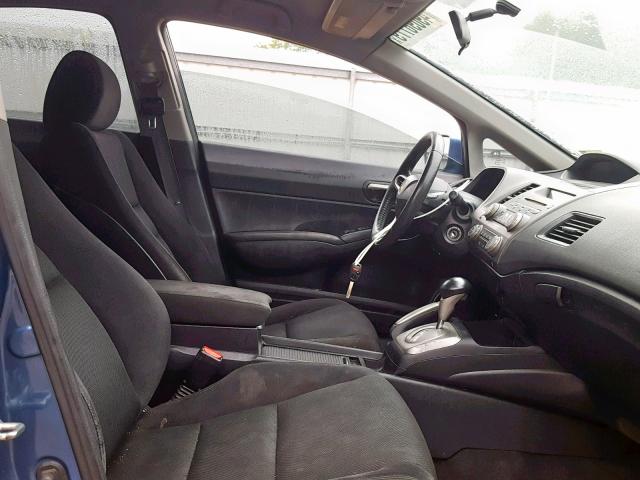 2HGFA1F65AH527331 - 2010 HONDA CIVIC LX-S Azul foto 5