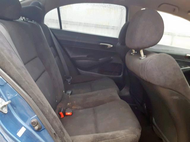 2HGFA1F65AH527331 - 2010 HONDA CIVIC LX-S Azul foto 6