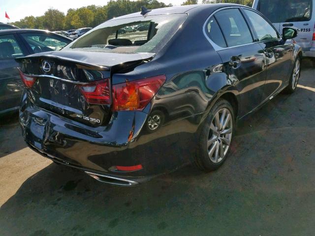 JTHCE1BL8E5027600 - 2014 LEXUS GS 350 BLACK photo 4