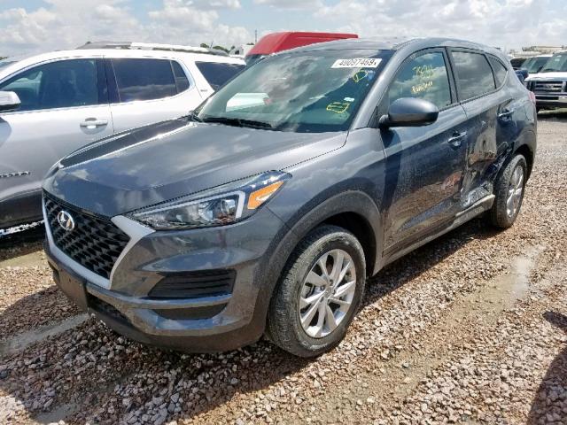 KM8J23A45KU957362 - 2019 HYUNDAI TUCSON SE GRAY photo 2