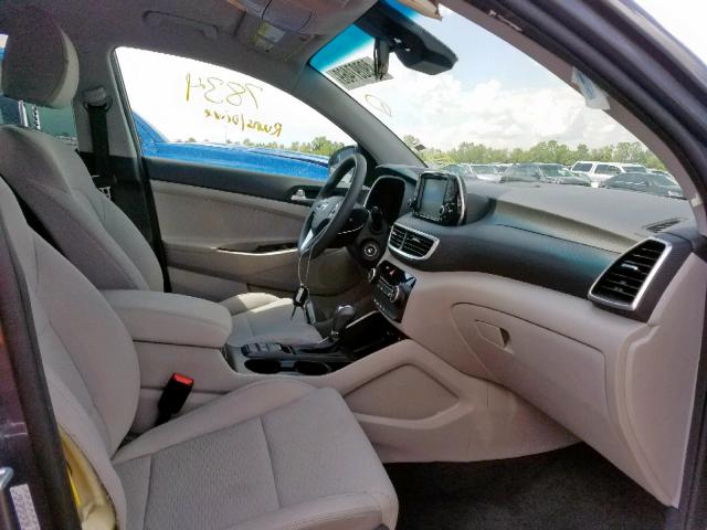 KM8J23A45KU957362 - 2019 HYUNDAI TUCSON SE GRAY photo 5