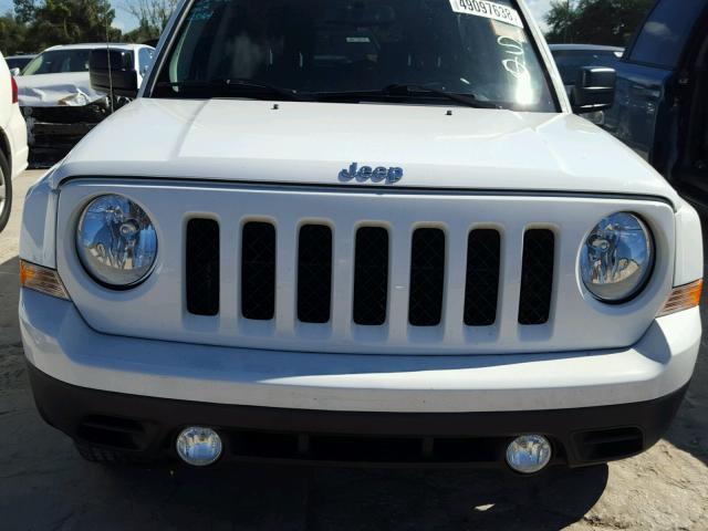 1C4NJPFA0ED853753 - 2014 JEEP PATRIOT LA WHITE photo 9