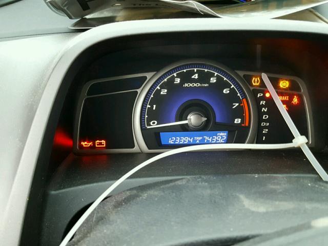 19XFA1F68BE036795 - 2011 HONDA CIVIC LX-S Gümüş foto 8