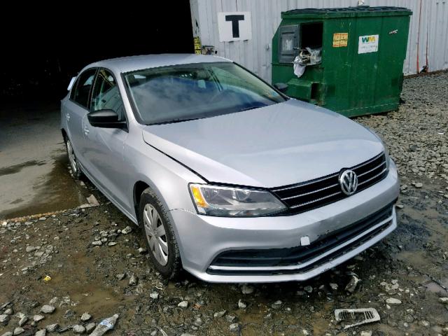 3VW2K7AJ3FM288831 - 2015 VOLKSWAGEN JETTA BASE 银色 照片 1
