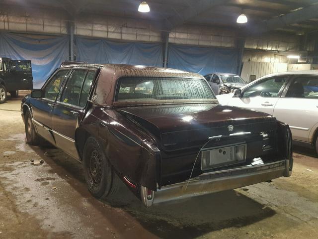 1G6CB53B0N4225569 - 1992 CADILLAC FLEETWOOD BROWN photo 3