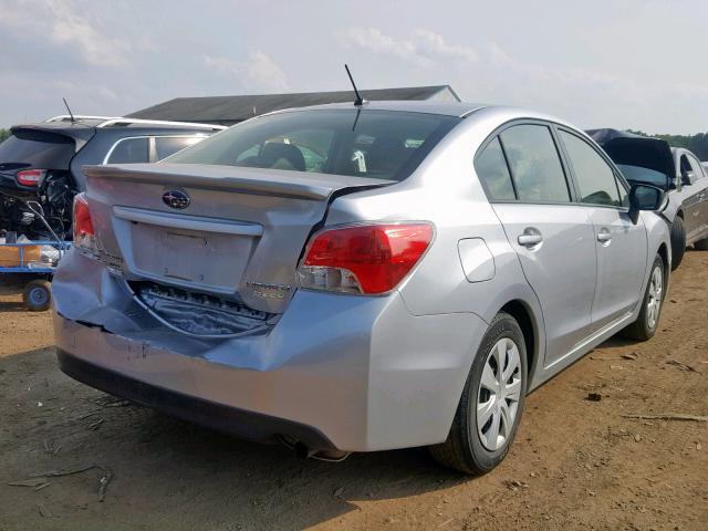 JF1GJAA66FH018412 - 2015 SUBARU IMPREZA SILVER photo 4