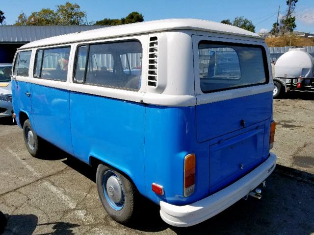 2232194779 - 1973 VOLKSWAGEN BUS TWO TONE photo 3