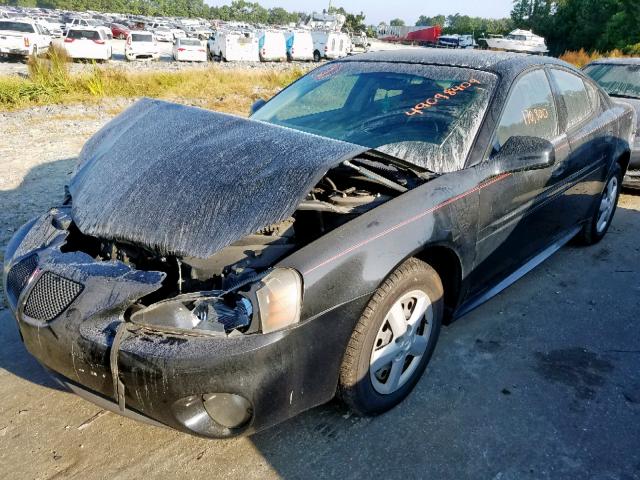 2G2WP552161245940 - 2006 PONTIAC GRAND PRIX BLACK photo 2