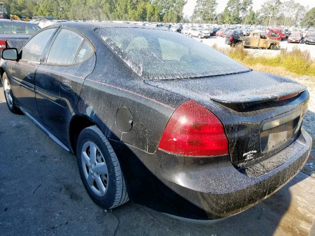 2G2WP552161245940 - 2006 PONTIAC GRAND PRIX BLACK photo 3