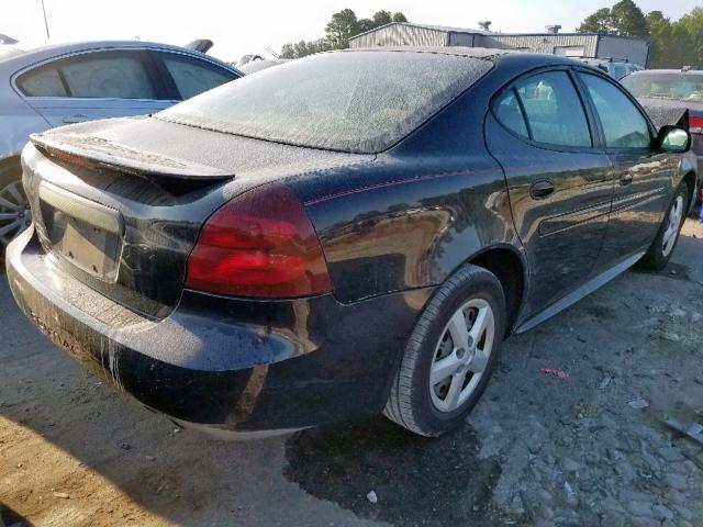 2G2WP552161245940 - 2006 PONTIAC GRAND PRIX BLACK photo 4