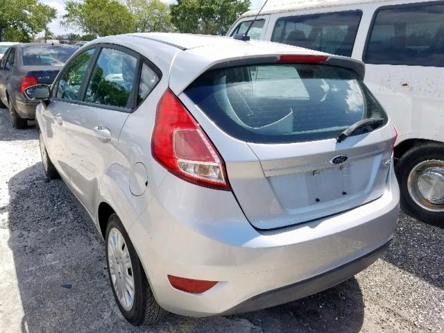 3FADP4TJXGM171280 - 2016 FORD FIESTA S SILVER photo 3