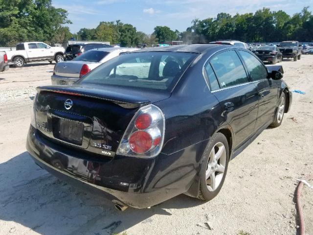 1N4BL11D45C953748 - 2005 NISSAN ALTIMA SE BLACK photo 4