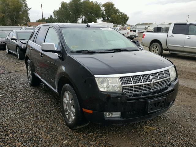 2LMDU88C37BJ33802 - 2007 LINCOLN MKX BLACK photo 1