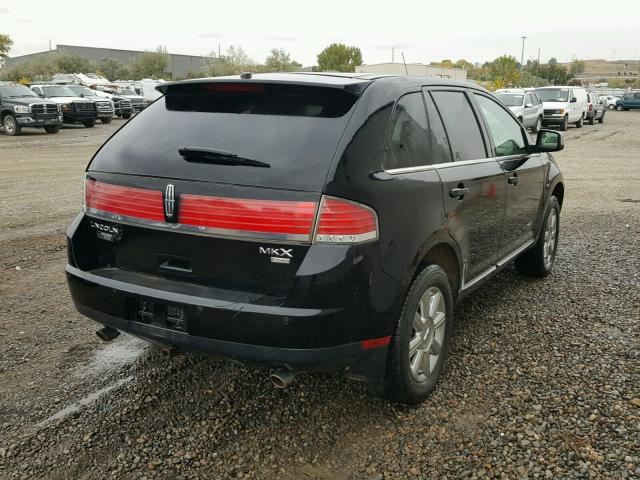 2LMDU88C37BJ33802 - 2007 LINCOLN MKX BLACK photo 4