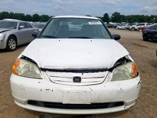 2HGES165X3H528414 - 2003 HONDA CIVIC LX WHITE photo 7