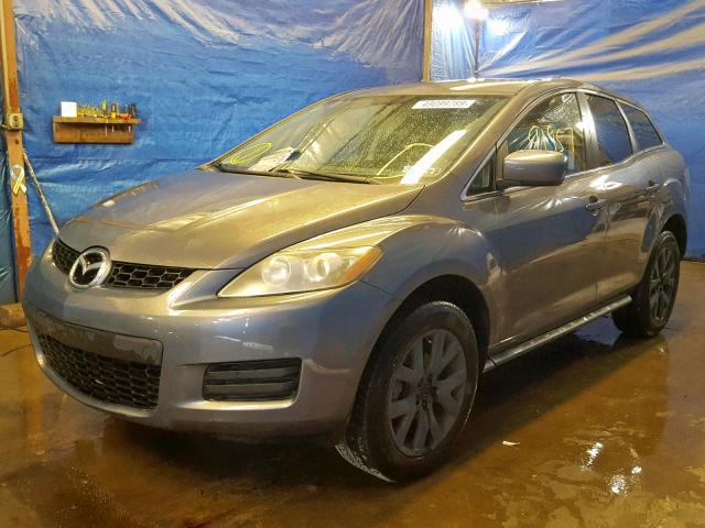 JM3ER293X90237345 - 2009 MAZDA CX-7 GRAY photo 2