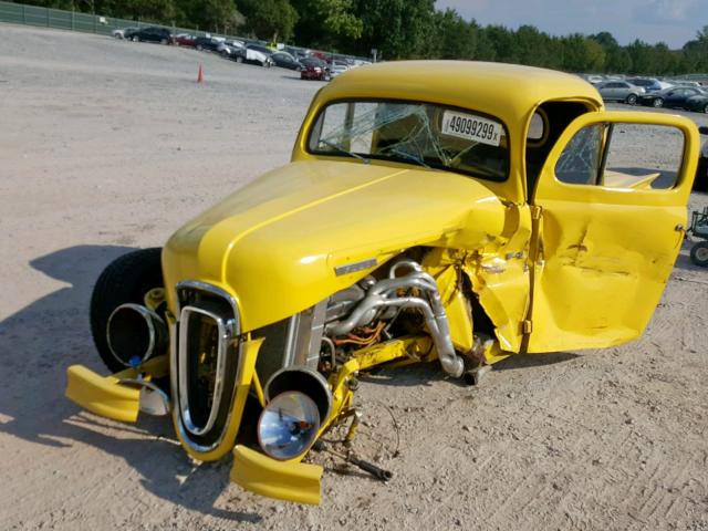 98RC419360 - 1950 FORD F-1 YELLOW photo 2