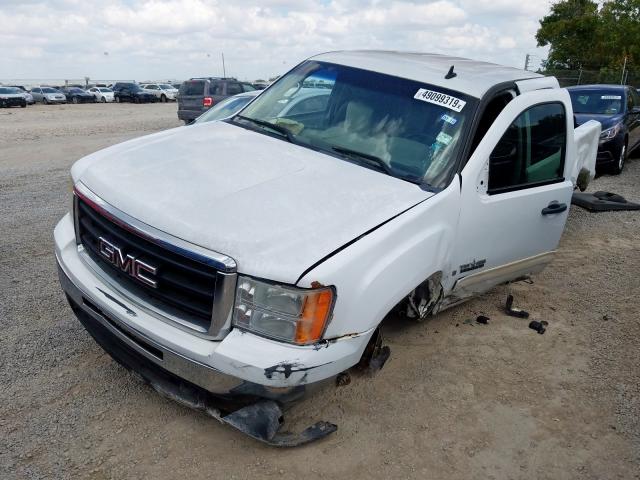 2GTEC13J771528866 - 2007 GMC NEW SIERRA WHITE photo 2