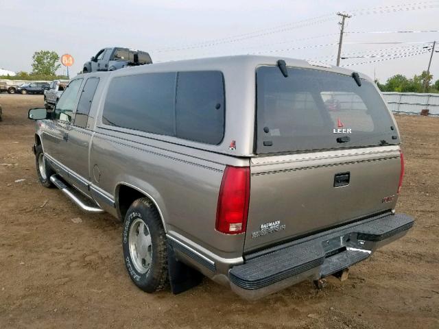 2GTEC19R4W1542588 - 1998 GMC SIERRA C15 BEIGE photo 3