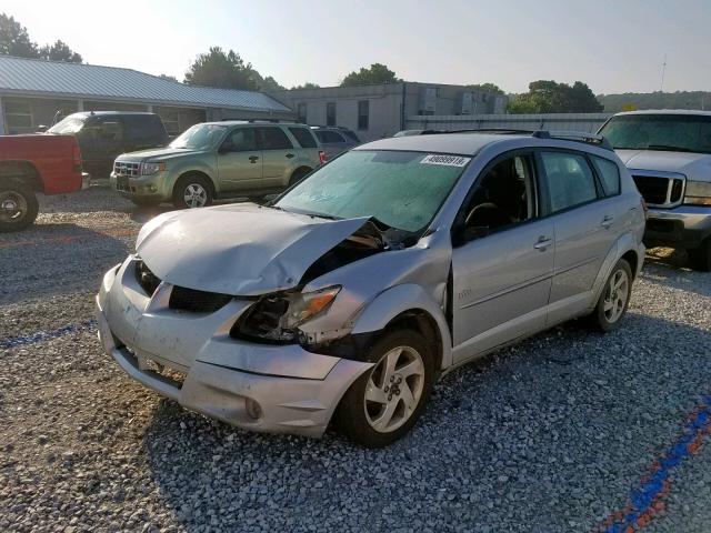 5Y2SL62894Z424655 - 2004 PONTIAC VIBE SILVER photo 2