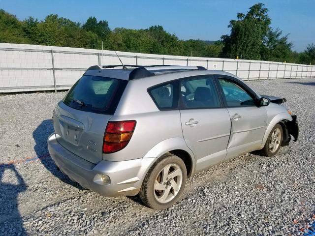 5Y2SL62894Z424655 - 2004 PONTIAC VIBE SILVER photo 4