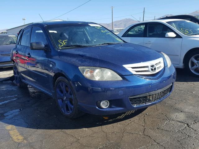 JM1BK343871627199 - 2007 MAZDA 3 HATCHBAC BLUE photo 1
