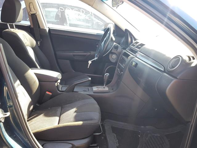 JM1BK343871627199 - 2007 MAZDA 3 HATCHBAC BLUE photo 5