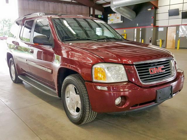 1GKES12P346209742 - 2004 GMC ENVOY XUV BURGUNDY photo 1