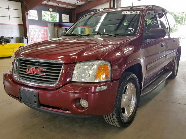 1GKES12P346209742 - 2004 GMC ENVOY XUV BURGUNDY photo 2