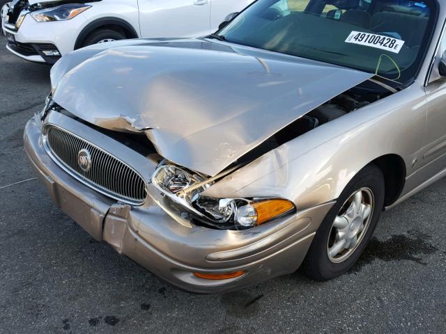 1G4HP54K614291908 - 2001 BUICK LESABRE CU TAN photo 9