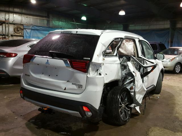 JA4JZ4AX1GZ026801 - 2016 MITSUBISHI OUTLANDER WHITE photo 4