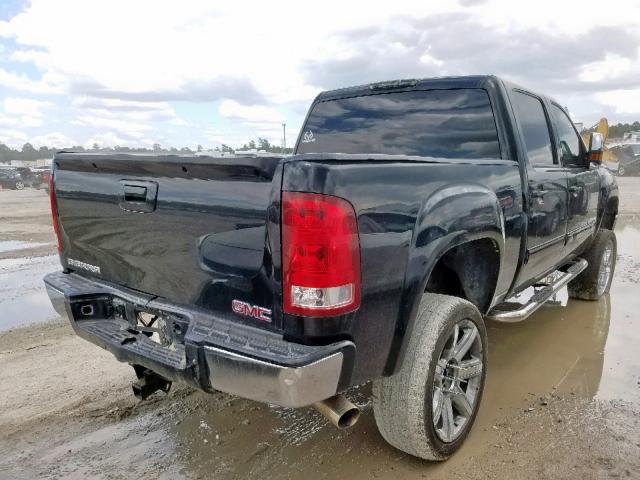 3GTEC13C08G111292 - 2008 GMC SIERRA C15 BLACK photo 4