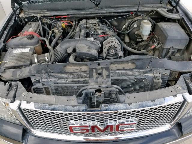 3GTEC13C08G111292 - 2008 GMC SIERRA C15 BLACK photo 7