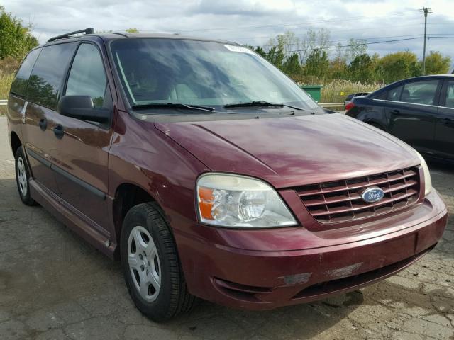 2FMZA51606BA02726 - 2006 FORD FREESTAR S BURGUNDY photo 1