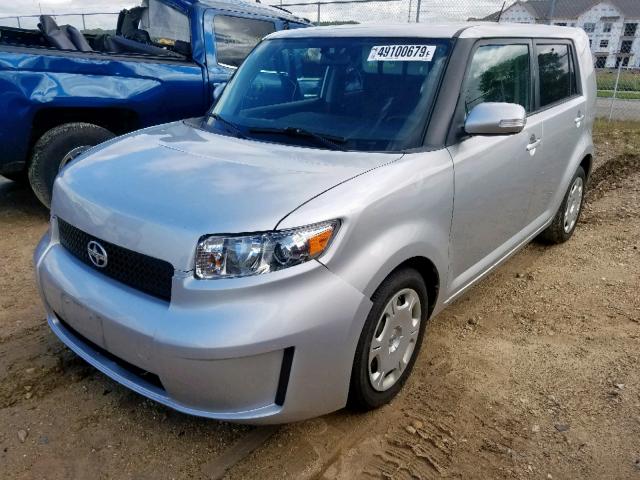 JTLKE50E991096838 - 2009 TOYOTA SCION XB ვერცხლისფერი ფოტო 2