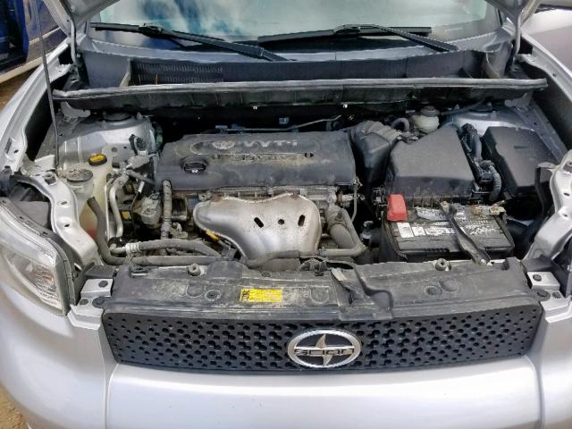 JTLKE50E991096838 - 2009 TOYOTA SCION XB ვერცხლისფერი ფოტო 7