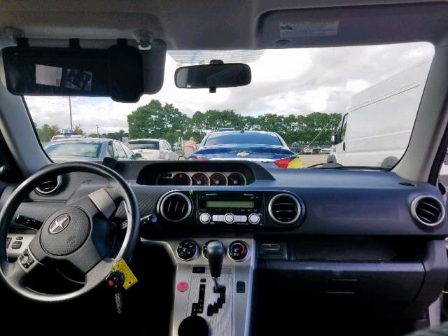 JTLKE50E991096838 - 2009 TOYOTA SCION XB ვერცხლისფერი ფოტო 9